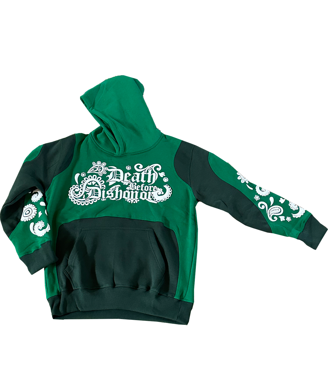 Puff Print Death Before Dishonor Tracksuit